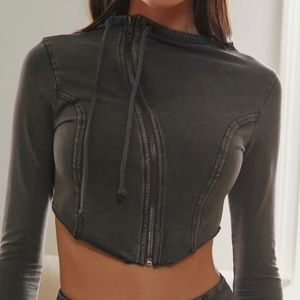 UO Asymetrical Zip Up